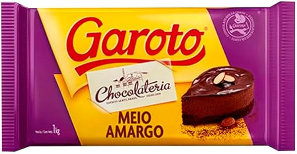 Garoto Cobertura Meio Amargo 1 kg